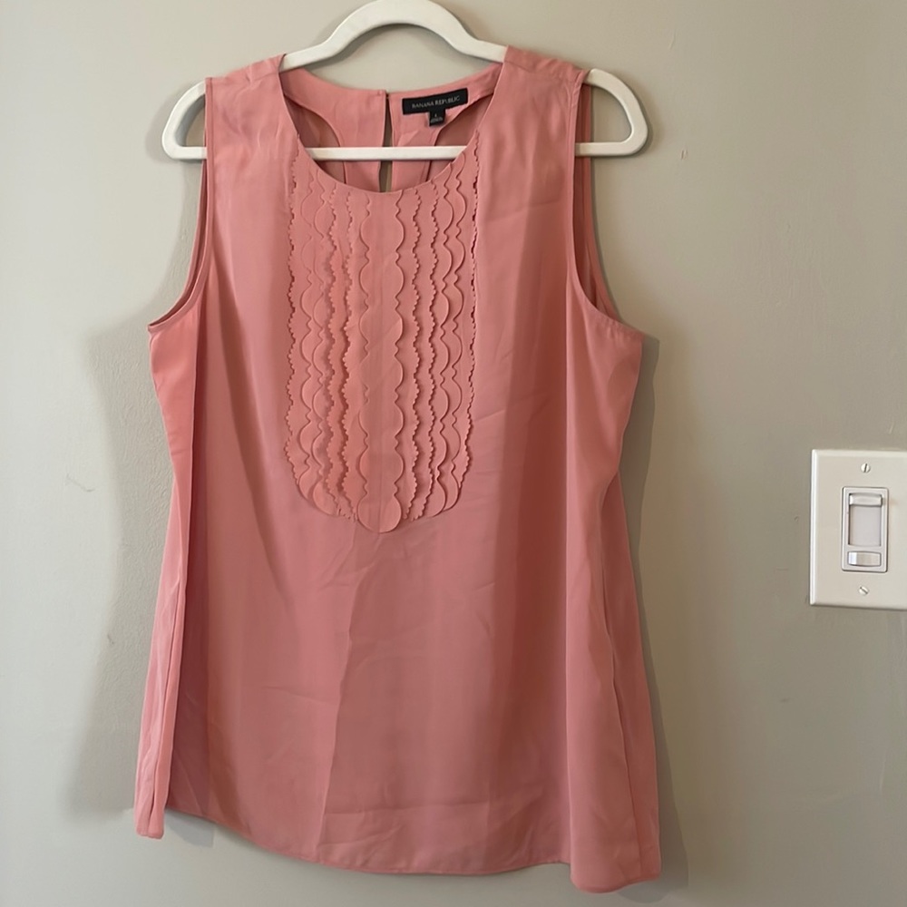 Banana Republic Bib Blouse